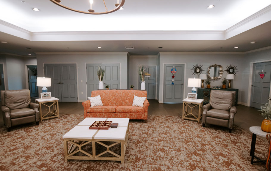 Living Room at Brookridge Cove Rehabilitation and Care Center